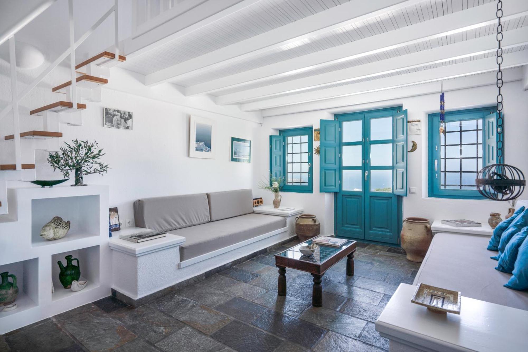 Villa Oinos - Sunset Views Ormos Athinios Экстерьер фото