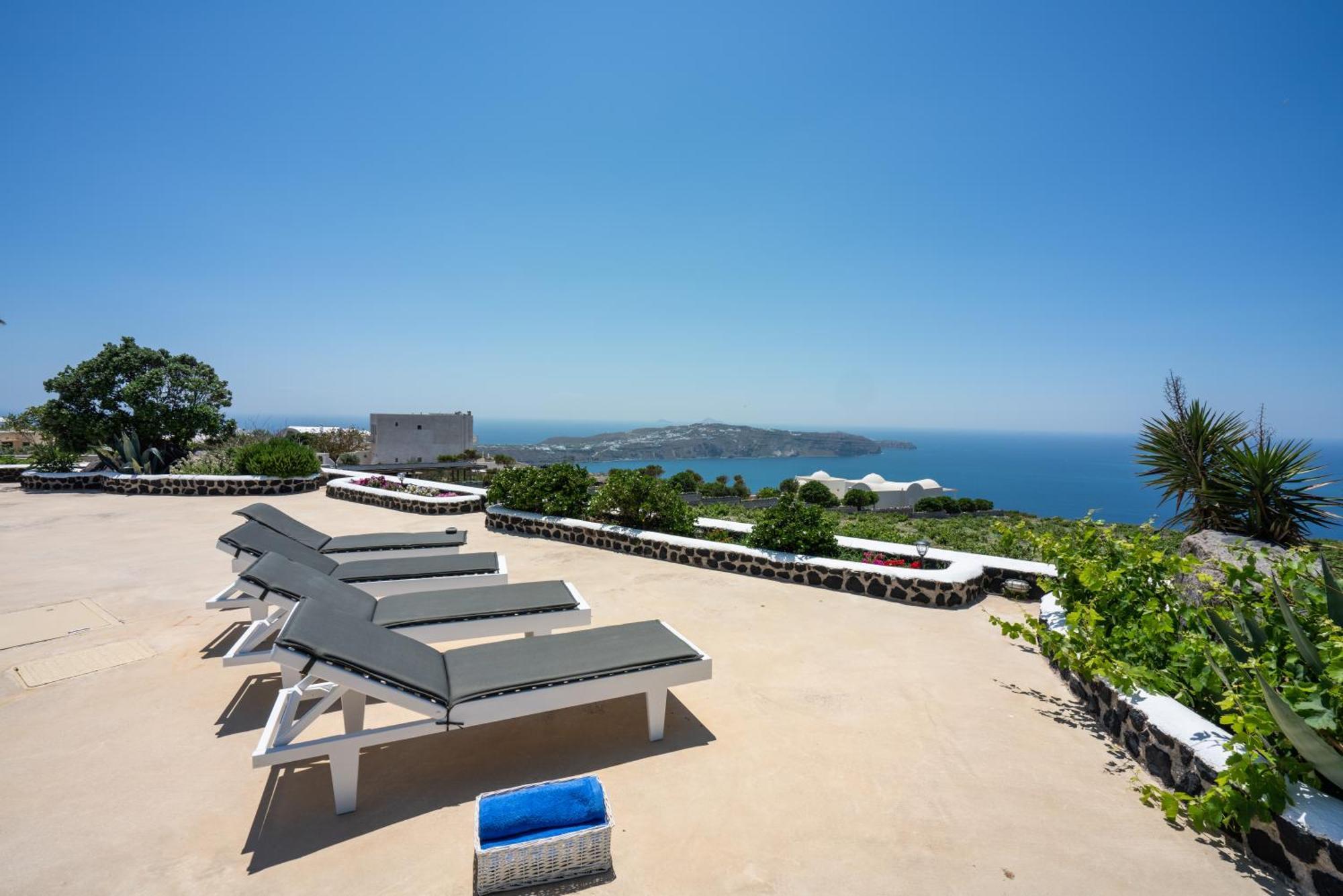 Villa Oinos - Sunset Views Ormos Athinios Экстерьер фото
